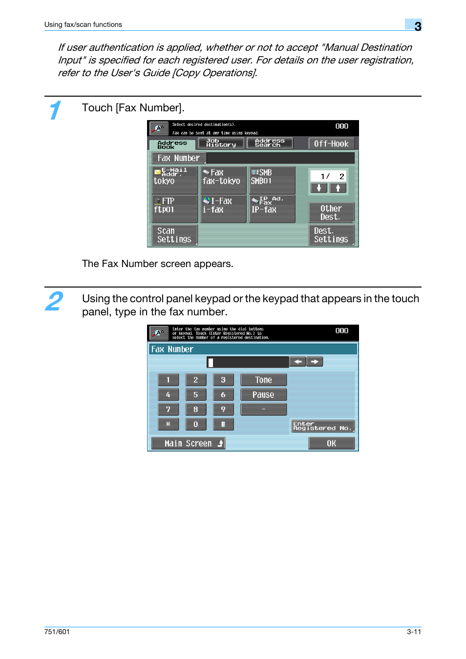 Konica Minolta bizhub 601 User Manual | Page 73 / 101