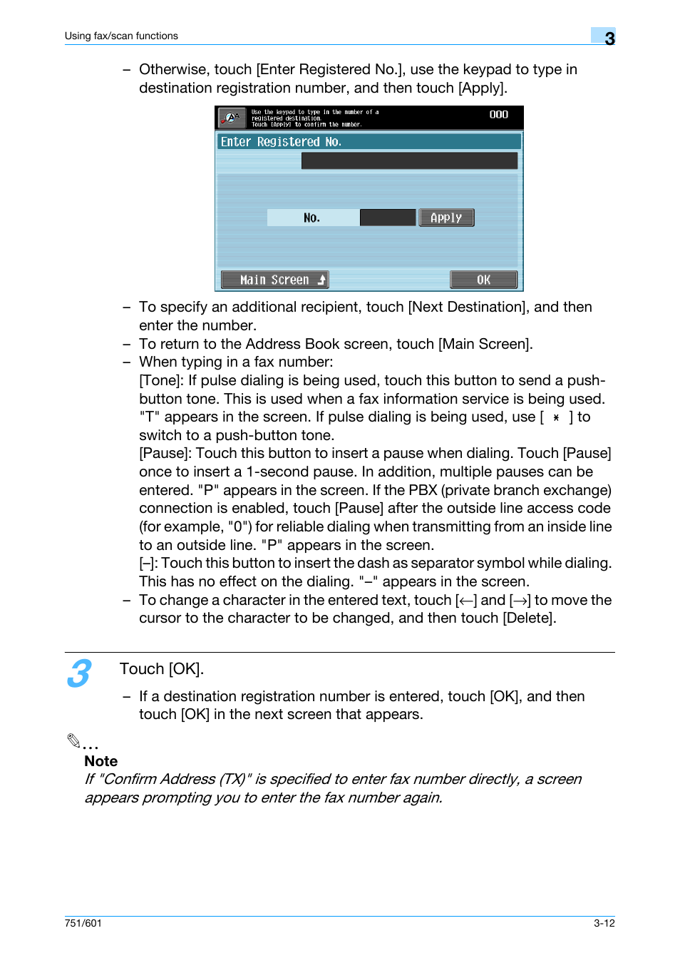 Konica Minolta bizhub 601 User Manual | Page 74 / 101