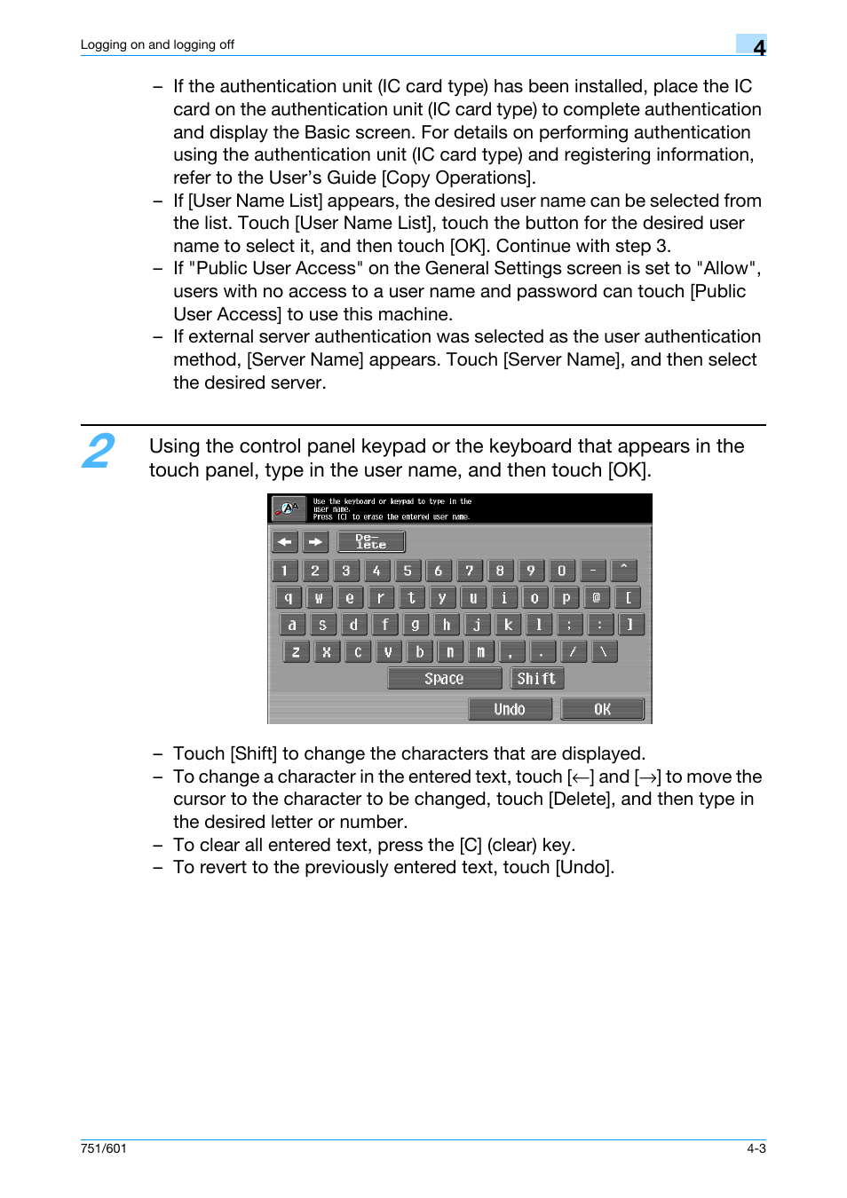 Konica Minolta bizhub 601 User Manual | Page 95 / 101