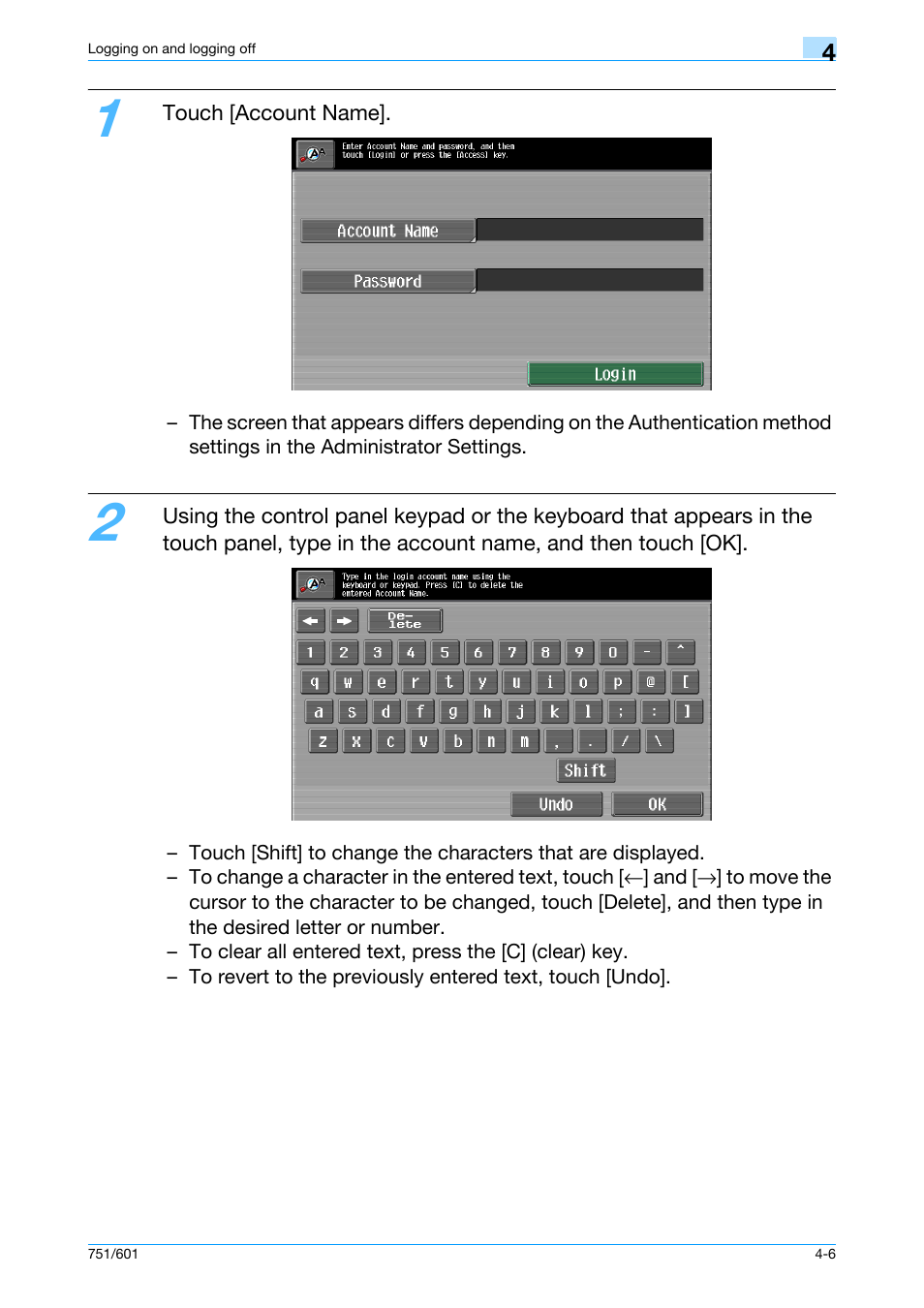Konica Minolta bizhub 601 User Manual | Page 98 / 101