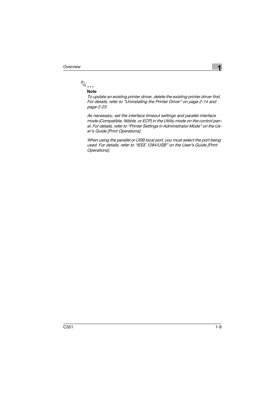 Konica Minolta BIZHUB C351 User Manual | Page 22 / 94