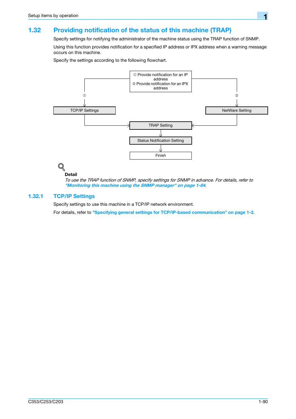 1 tcp/ip settings, Tcp/ip settings -90 | Konica Minolta bizhub C353 User Manual | Page 103 / 220