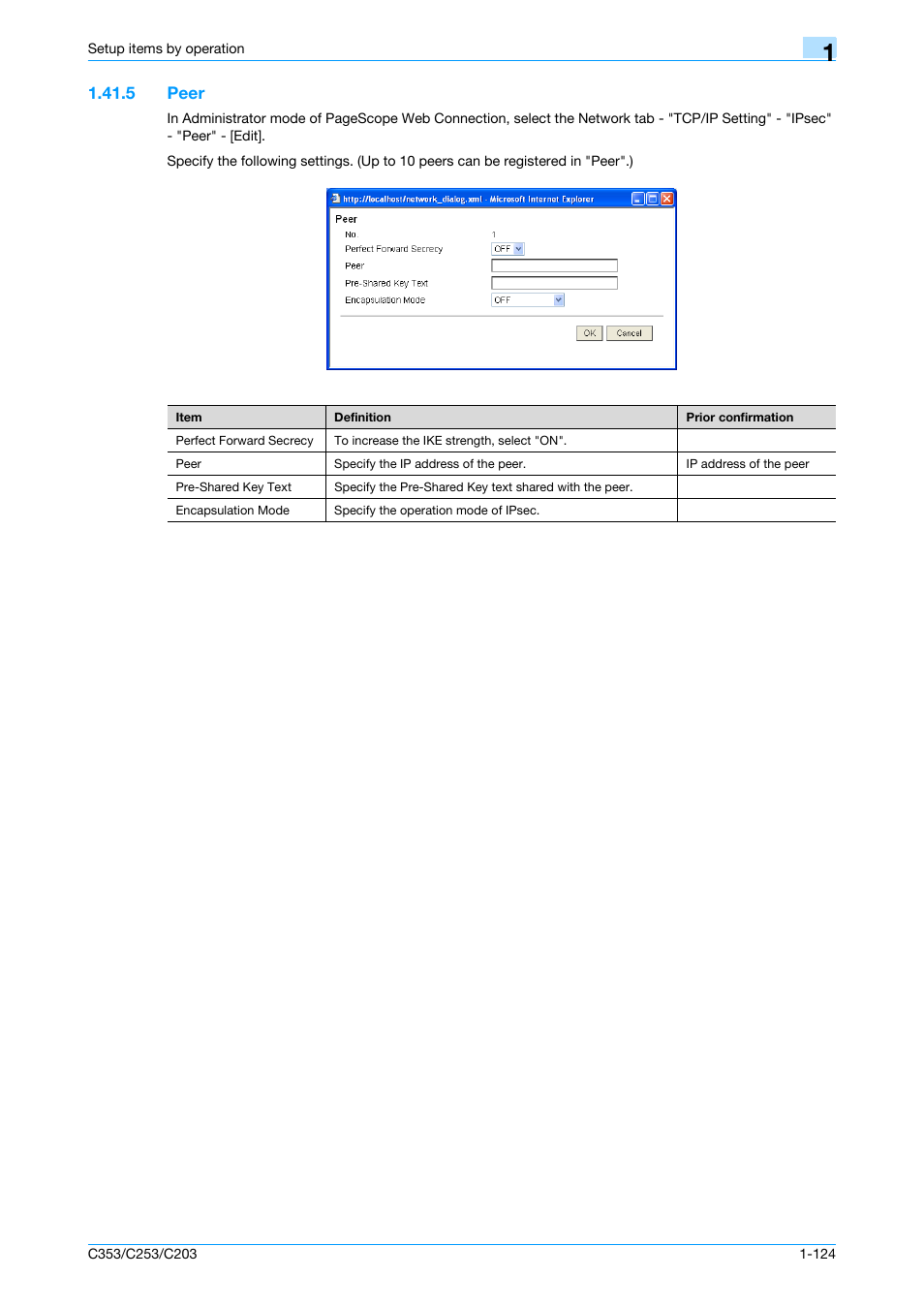 5 peer, Peer -124, Peer | Konica Minolta bizhub C353 User Manual | Page 137 / 220