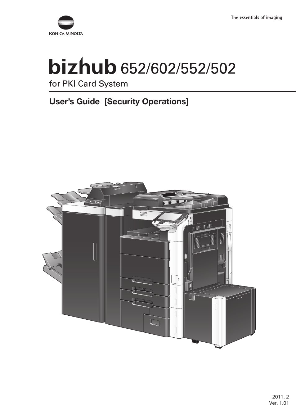 Konica Minolta bizhub 652 User Manual | 56 pages