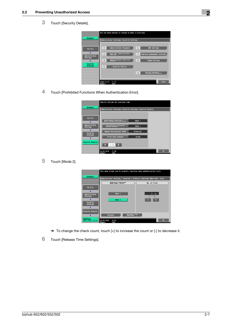 Konica Minolta bizhub 652 User Manual | Page 20 / 56