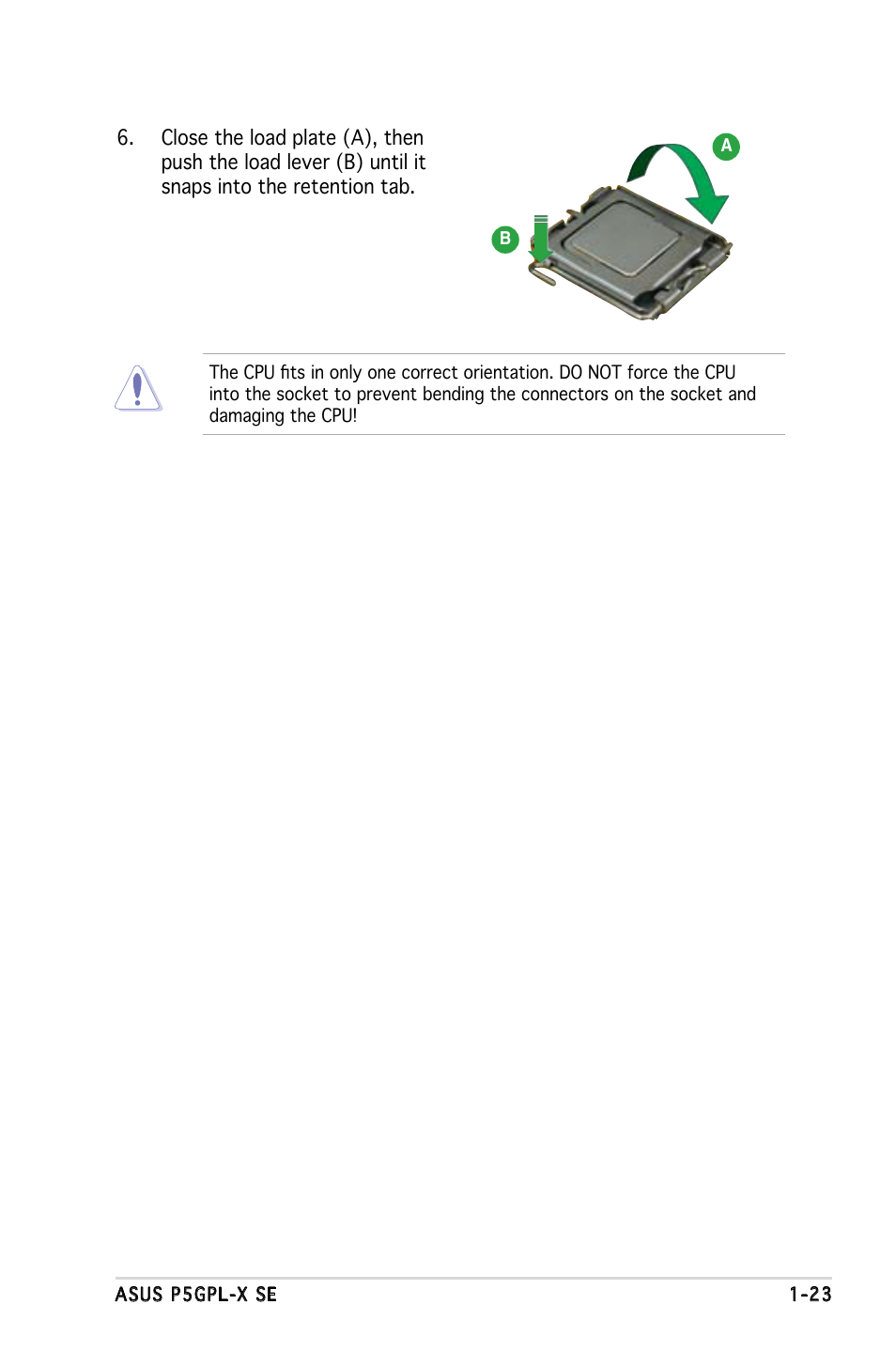 Asus P5GPL-X SE User Manual | Page 23 / 94