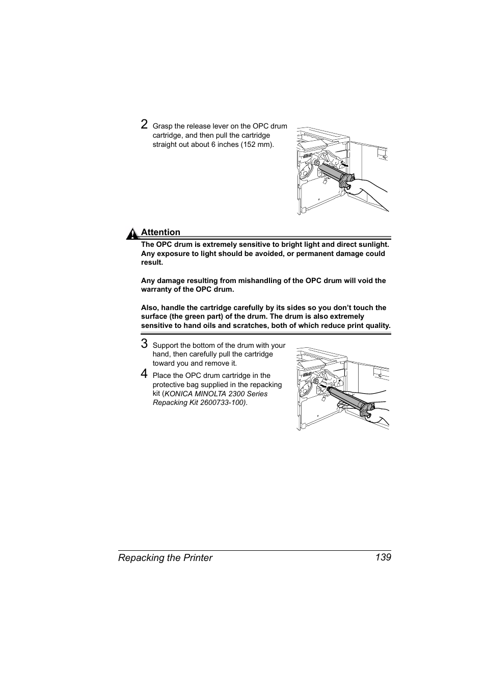 Konica Minolta MAGICOLOR 2300 User Manual | Page 149 / 182