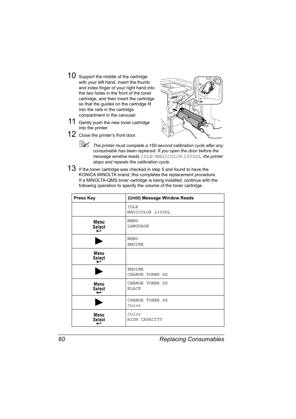 Konica Minolta MAGICOLOR 2300 User Manual | Page 70 / 182