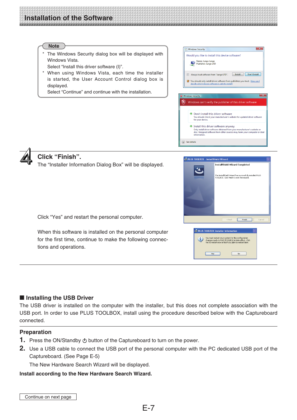 Installation of the software | Konica Minolta magicolor plus User Manual | Page 7 / 32