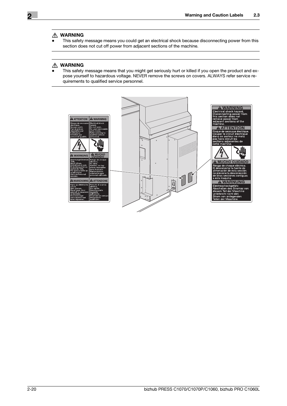 Konica Minolta bizhub PRESS C1070 User Manual | Page 28 / 60