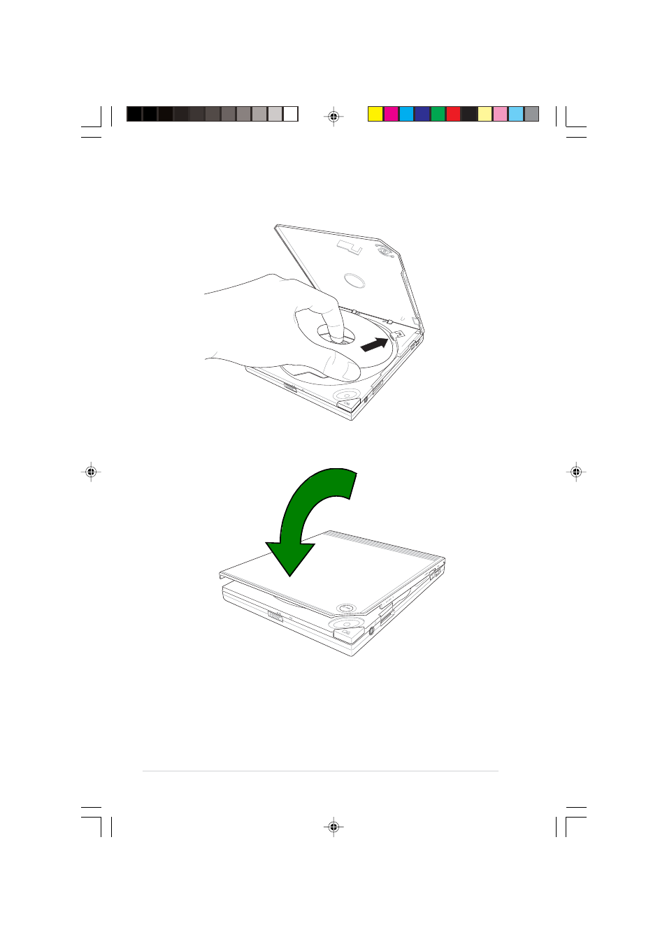 Ejecting a disc from the drive | Asus Dual-Interface External Slim Combo Drive SCB-1608-D User Manual | Page 24 / 54