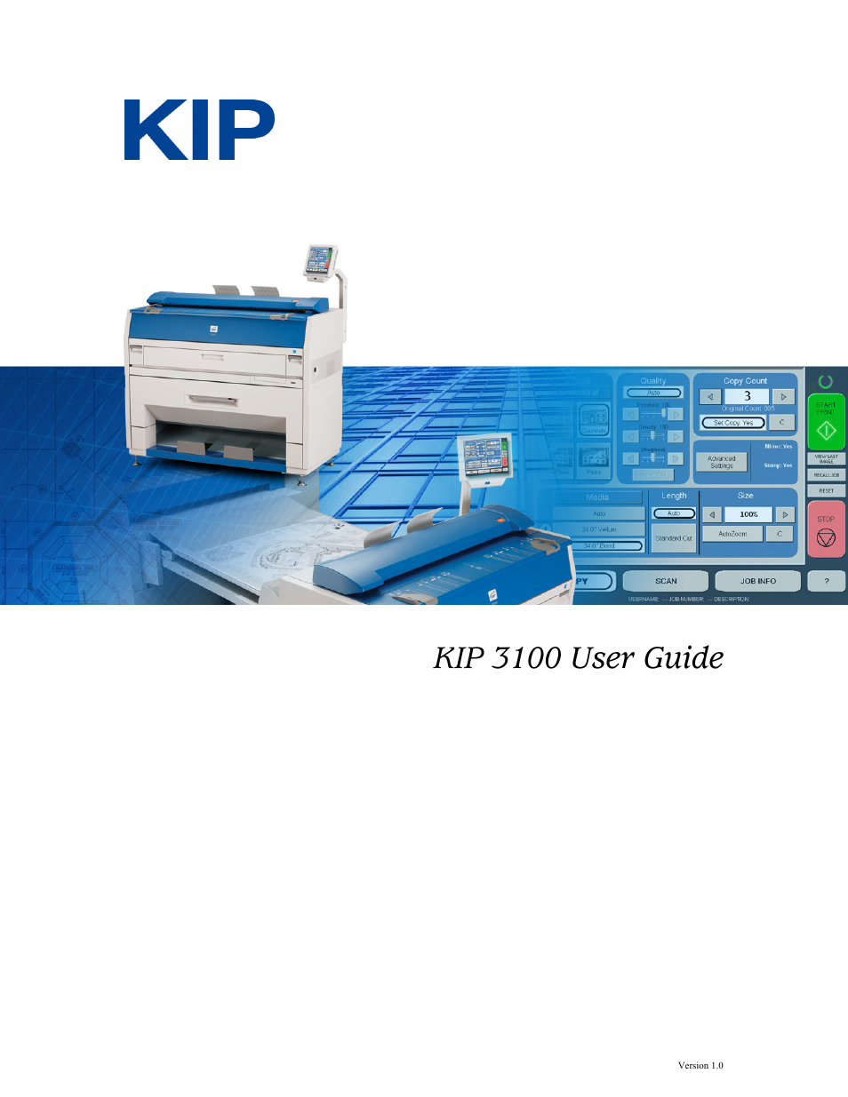 Konica Minolta KIP 3100 User Manual | 56 pages
