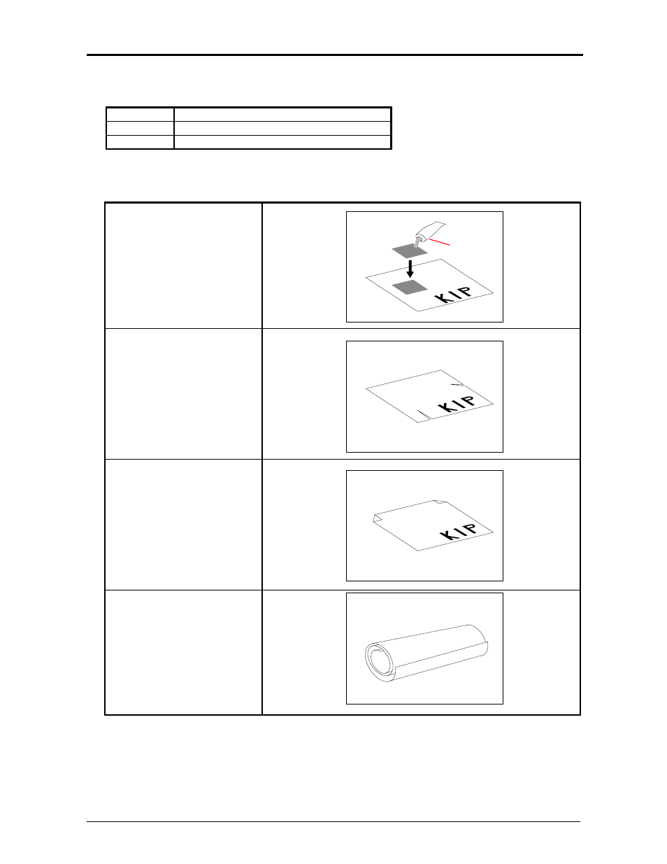 6 specifications for the scan original | Konica Minolta KIP 3100 User Manual | Page 15 / 56