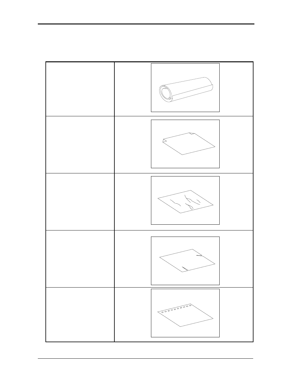 7 specifications for the printing paper, 7. 1 improper printing paper | Konica Minolta KIP 3100 User Manual | Page 18 / 56