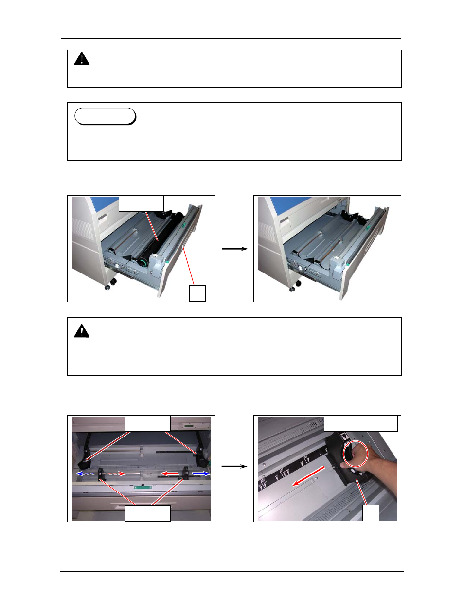 3 roll media replacement | Konica Minolta KIP 3100 User Manual | Page 25 / 56
