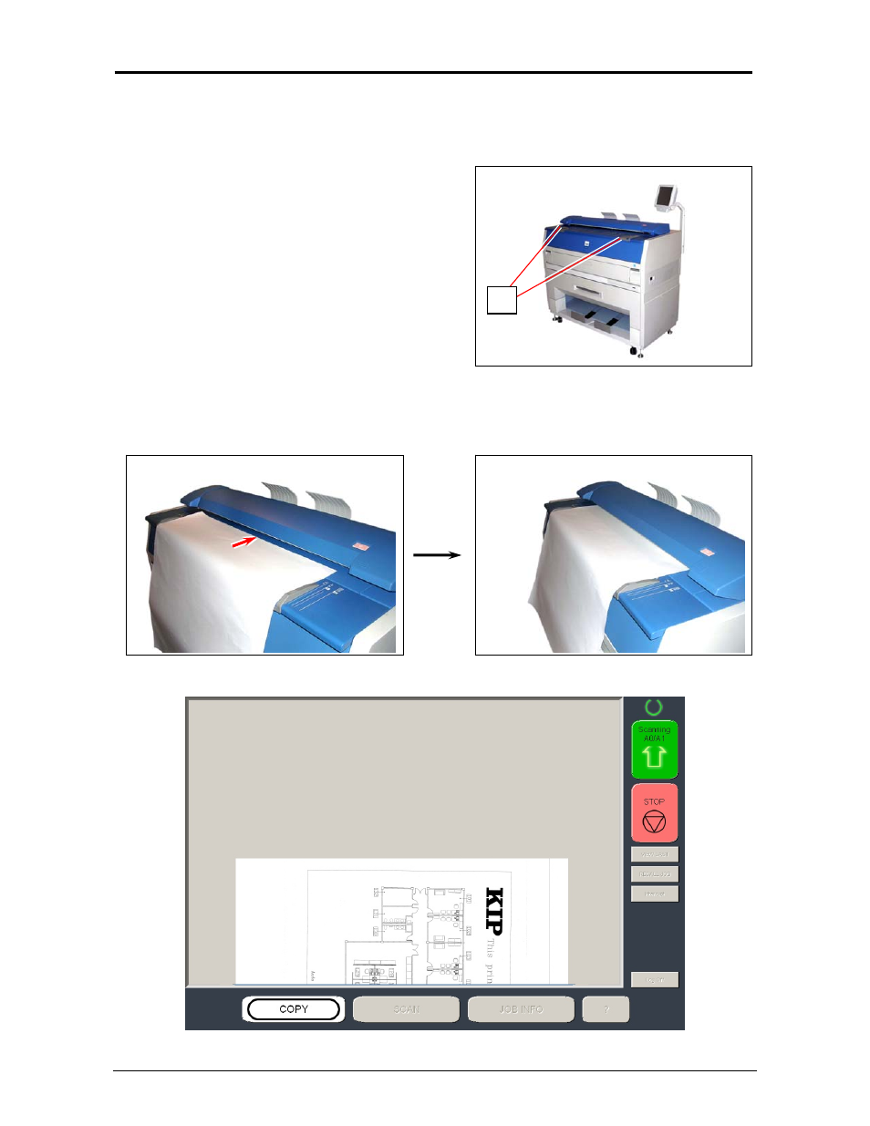 6 copying | Konica Minolta KIP 3100 User Manual | Page 35 / 56