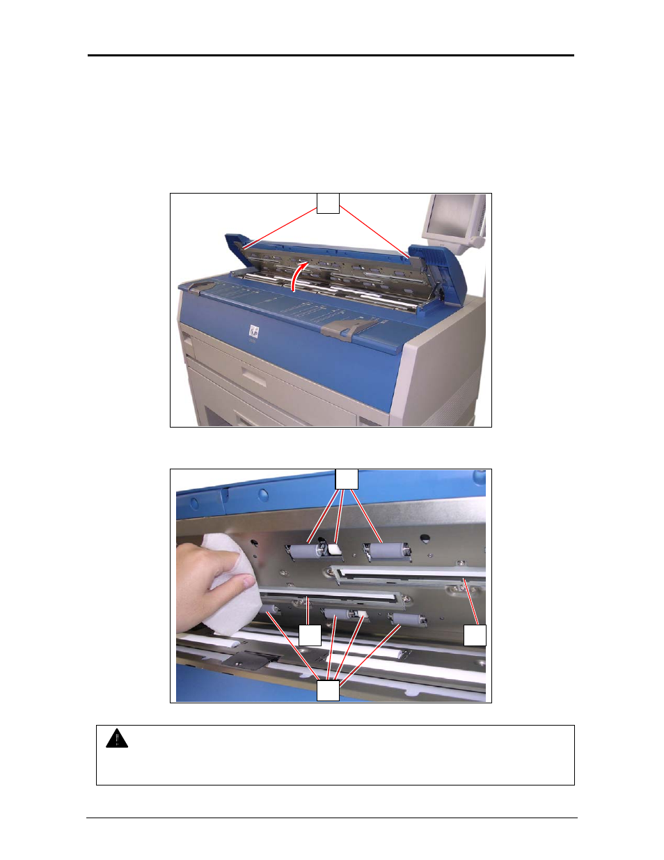 1 cleaning, 1. 1 scanner unit | Konica Minolta KIP 3100 User Manual | Page 52 / 56