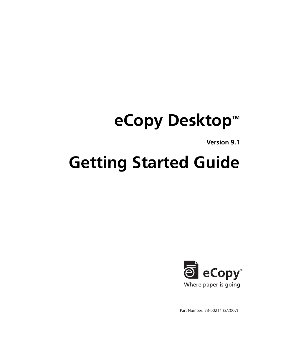 Konica Minolta eCopy User Manual | 34 pages