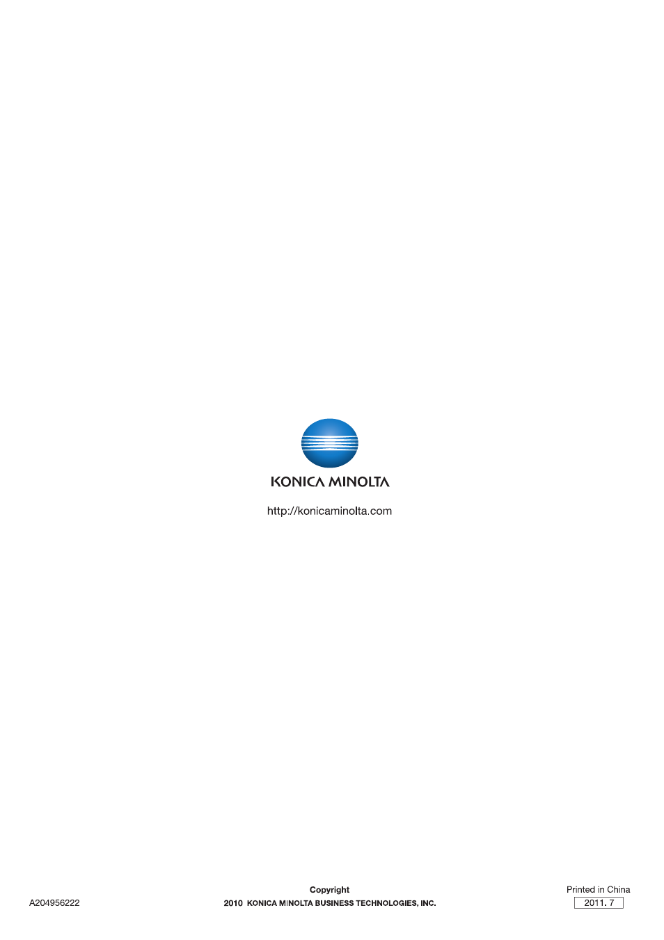 Konica Minolta bizhub PRESS C7000P User Manual | Page 42 / 42