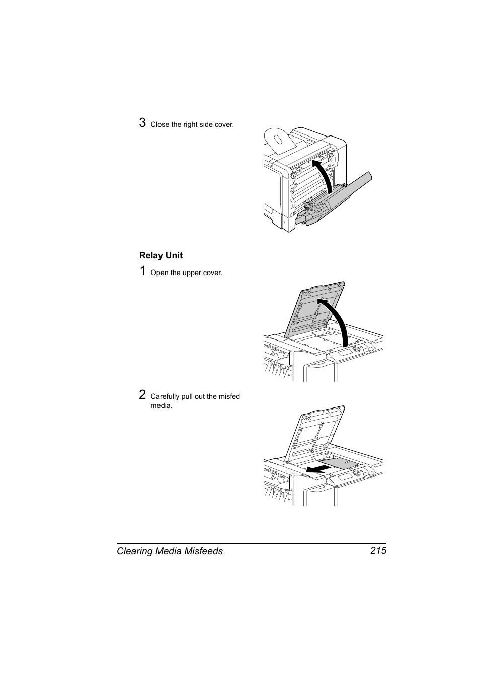 Relay unit, Relay unit 215 | Konica Minolta magicolor 5650 User Manual | Page 229 / 302