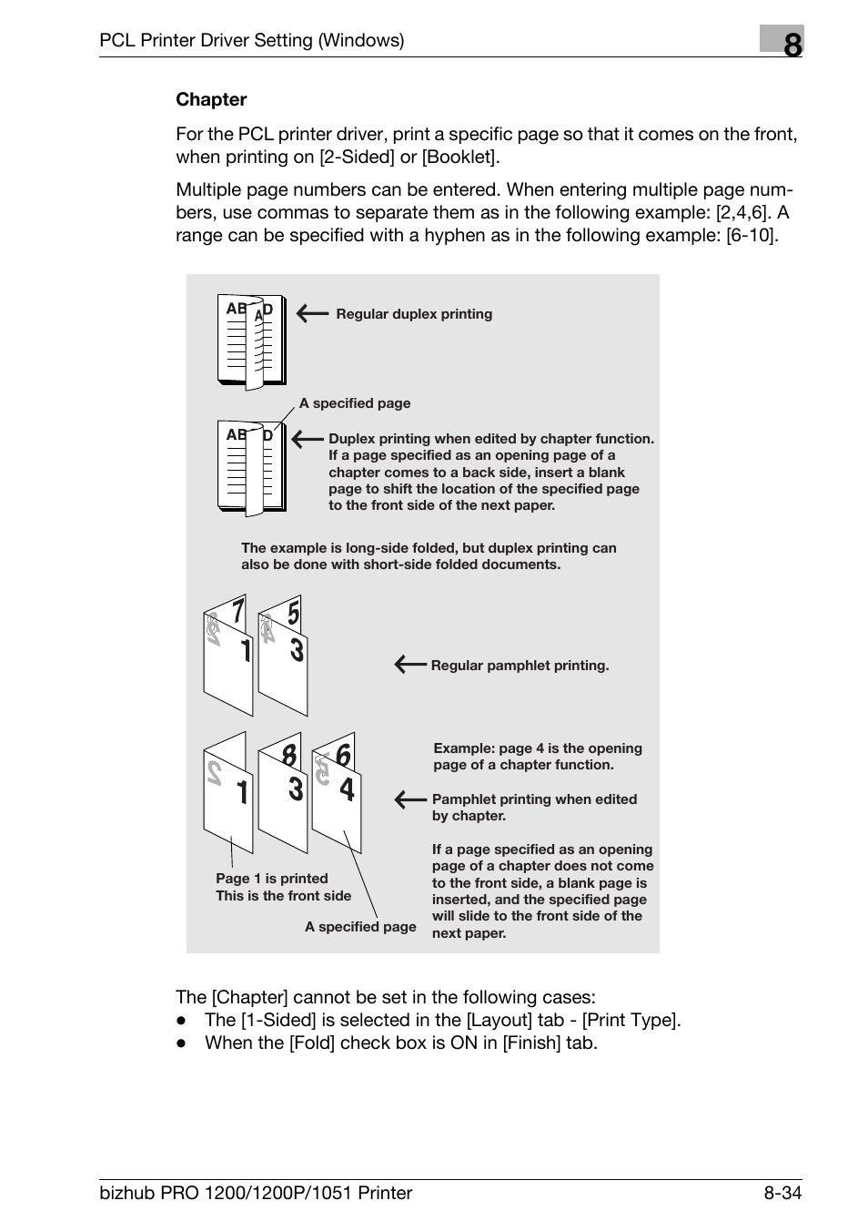 Chapter | Konica Minolta bizhub PRO 1051 User Manual | Page 165 / 355