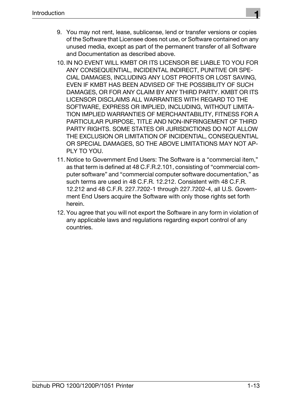 Konica Minolta bizhub PRO 1051 User Manual | Page 19 / 355