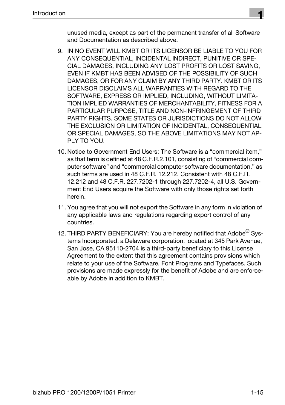 Konica Minolta bizhub PRO 1051 User Manual | Page 21 / 355