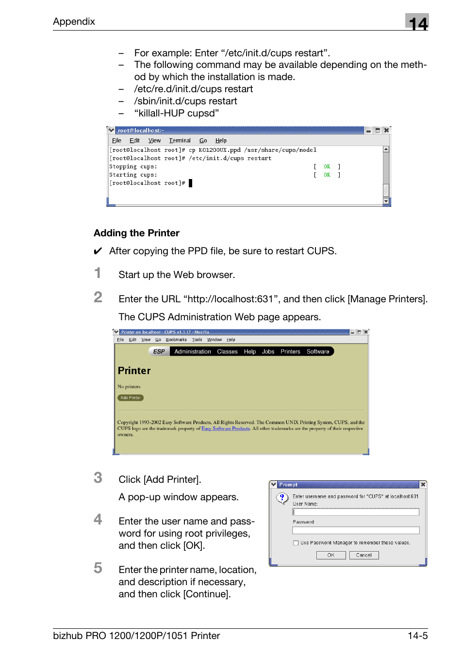 Adding the printer | Konica Minolta bizhub PRO 1051 User Manual | Page 342 / 355