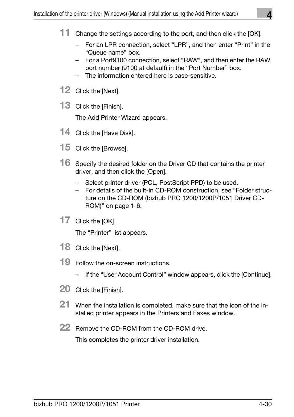 Konica Minolta bizhub PRO 1051 User Manual | Page 62 / 355