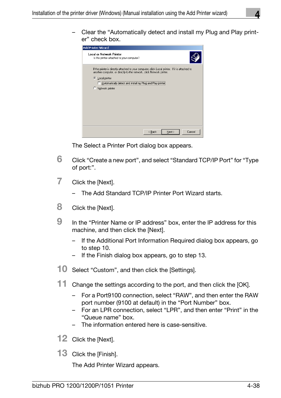 Konica Minolta bizhub PRO 1051 User Manual | Page 70 / 355