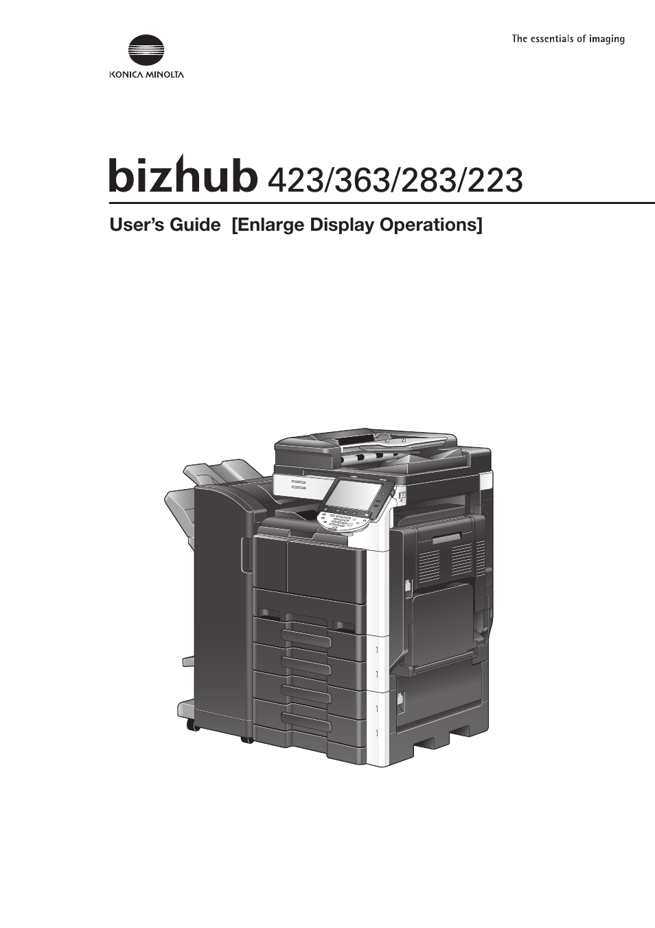 Konica Minolta BIZHUB 223 User Manual | 60 pages