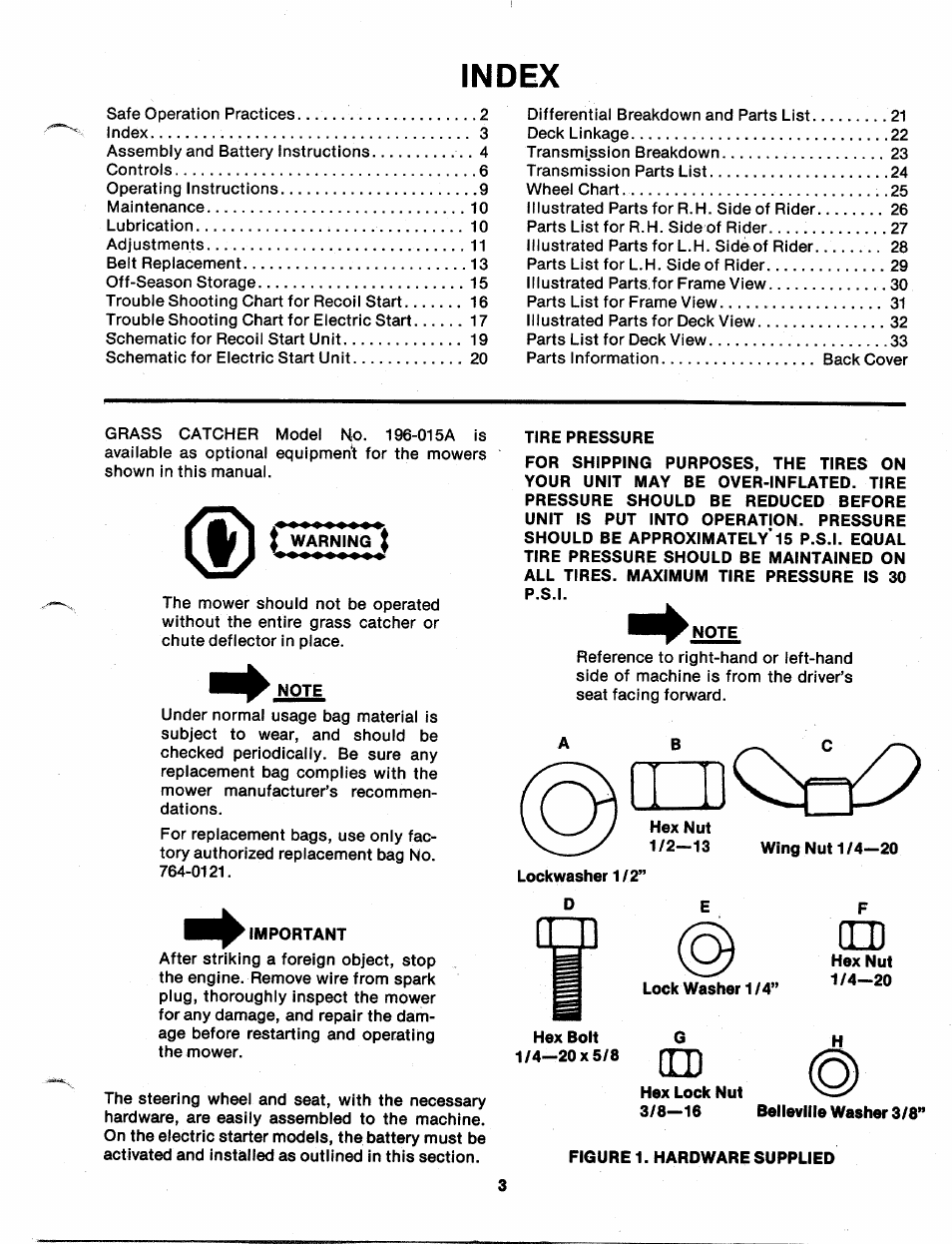 Index | Asus 136-480A User Manual | Page 3 / 34