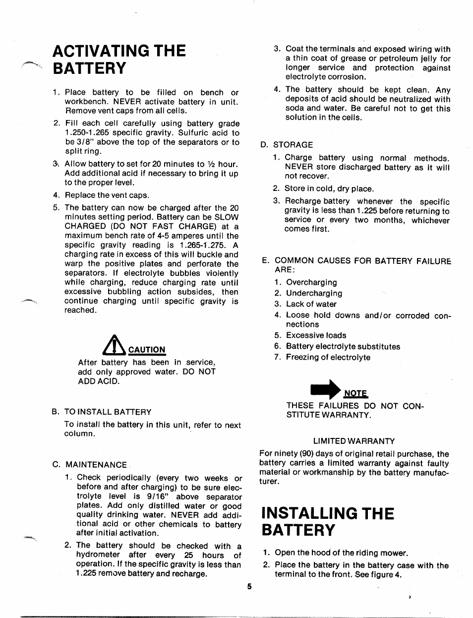 Activating the battery, Installing the battery | Asus 136-480A User Manual | Page 5 / 34