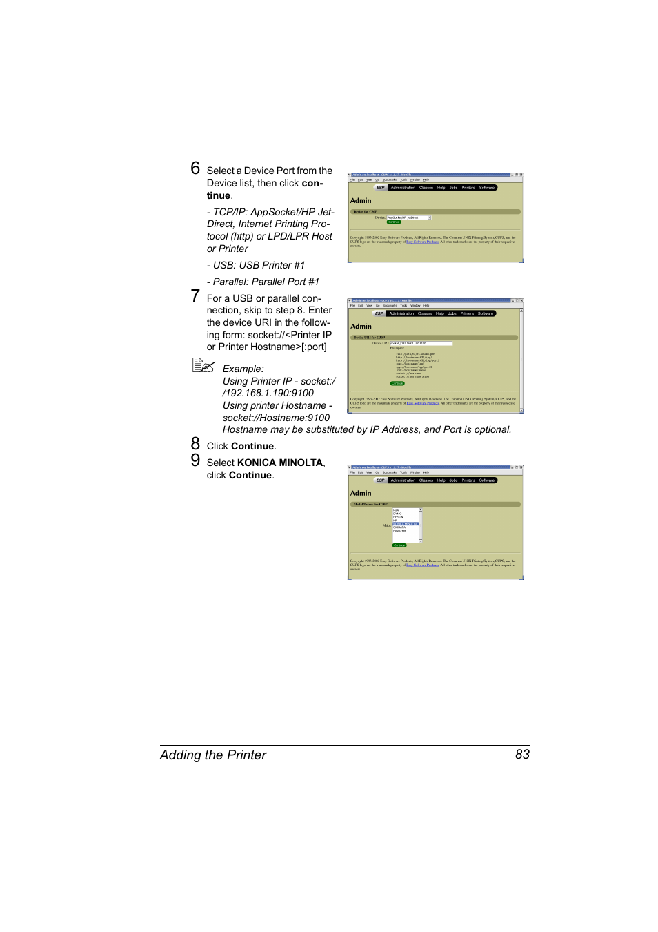 Konica Minolta BIZHUB C30P User Manual | Page 101 / 292