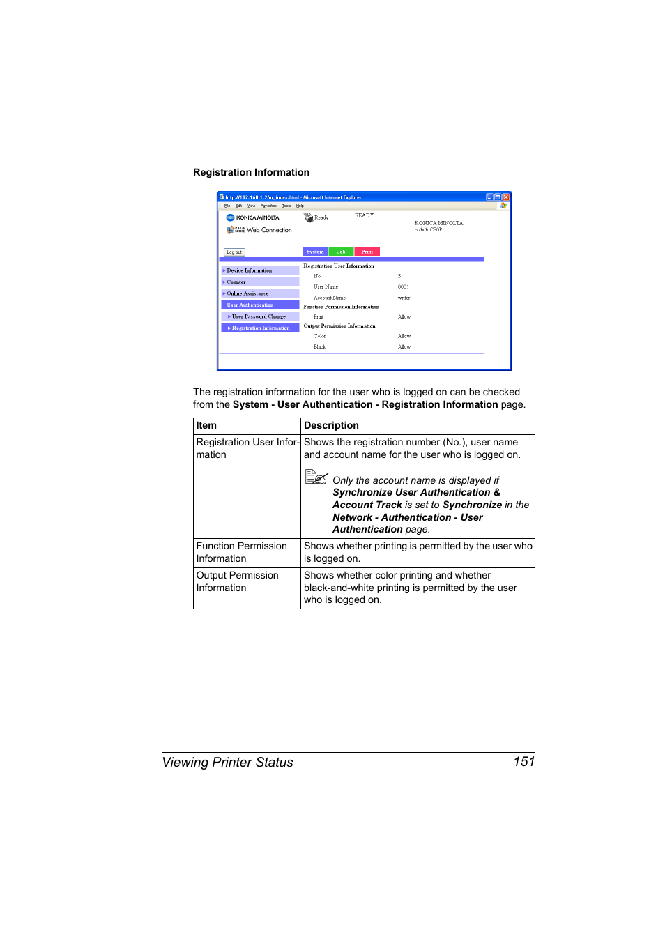 Konica Minolta BIZHUB C30P User Manual | Page 169 / 292