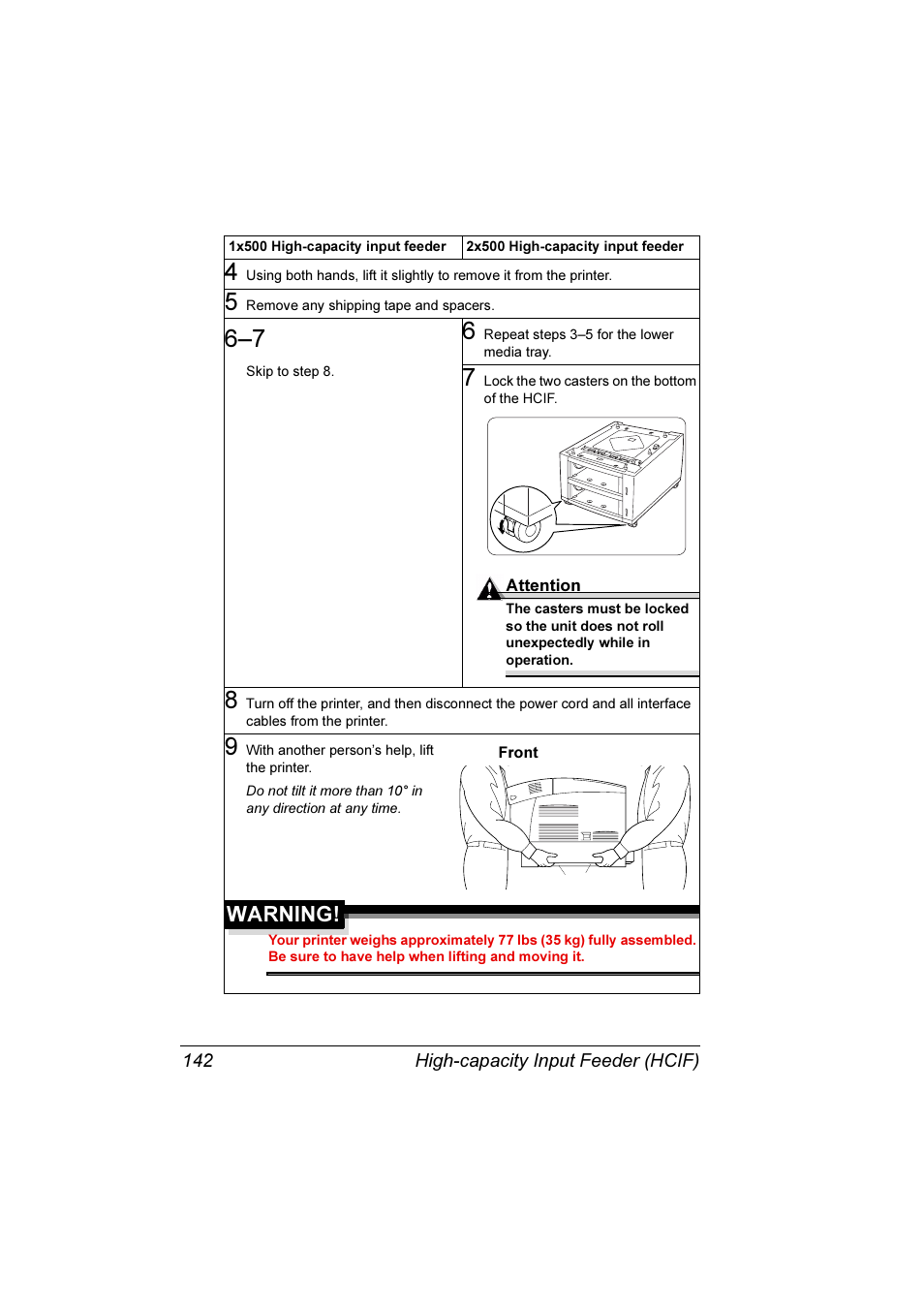 Warning | Konica Minolta Magicolor 3300DN User Manual | Page 150 / 198