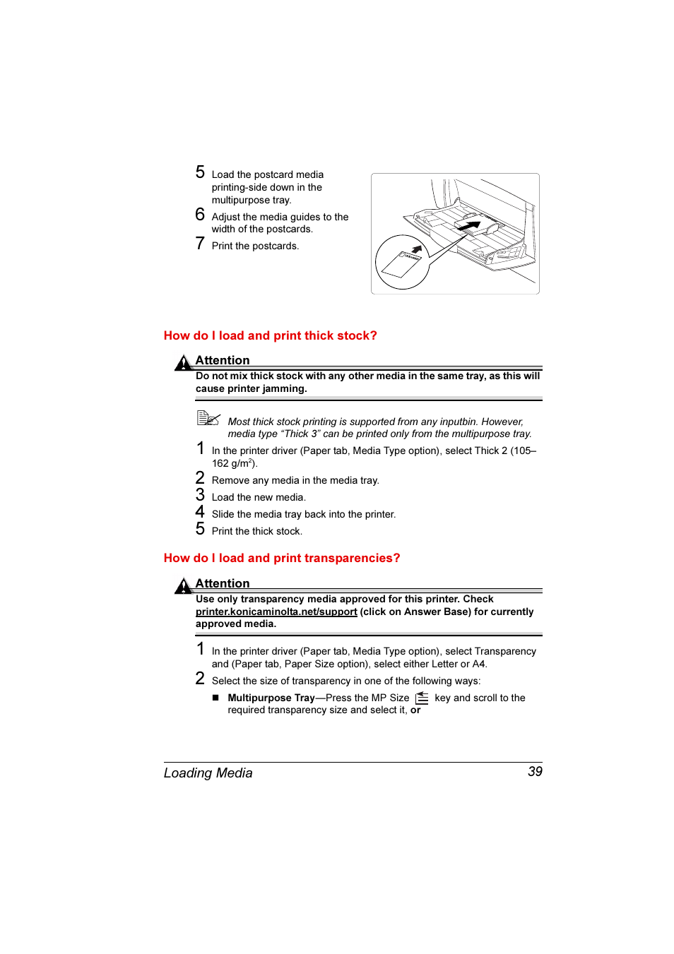 Konica Minolta Magicolor 3300DN User Manual | Page 47 / 198