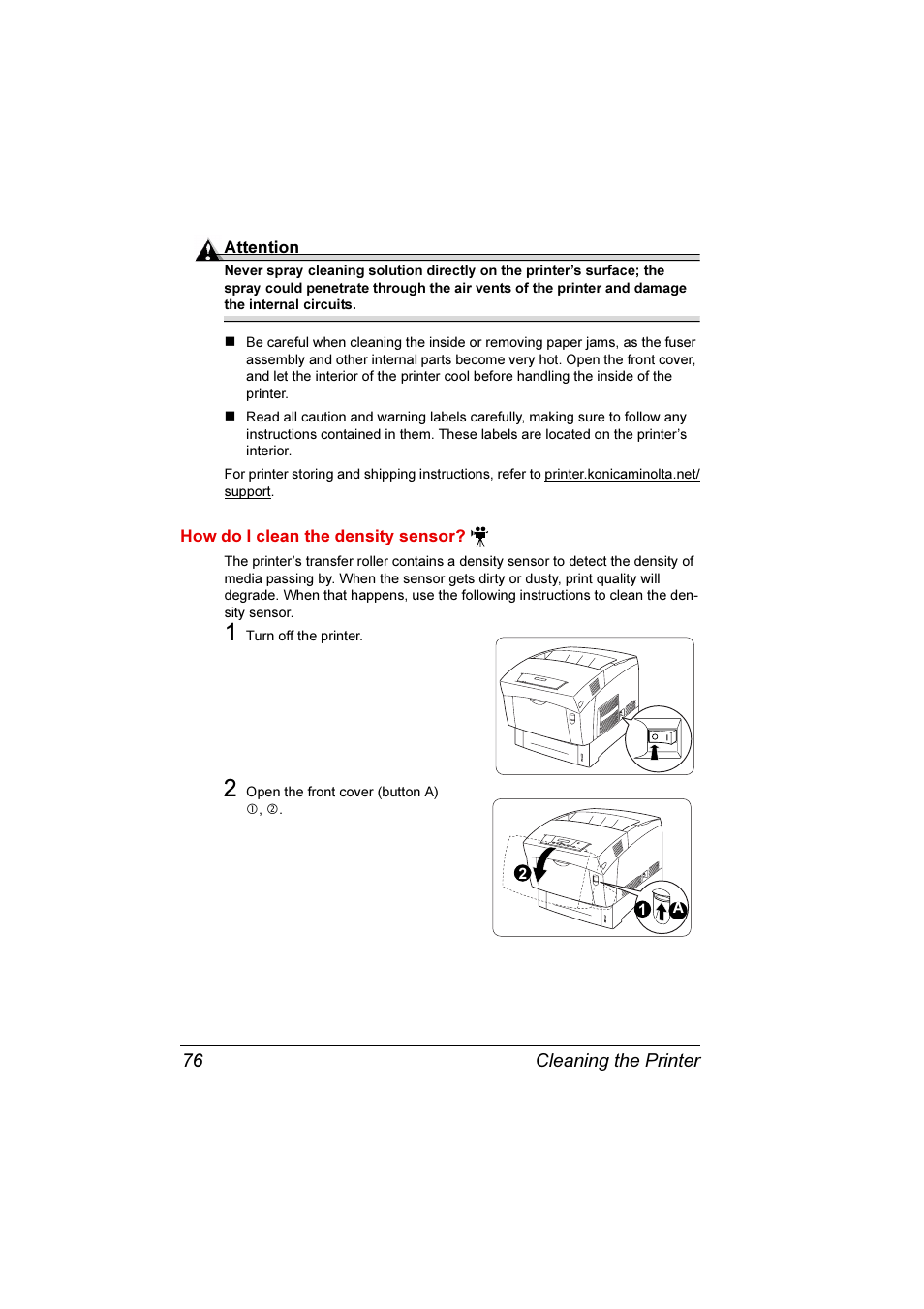 Konica Minolta Magicolor 3300DN User Manual | Page 84 / 198