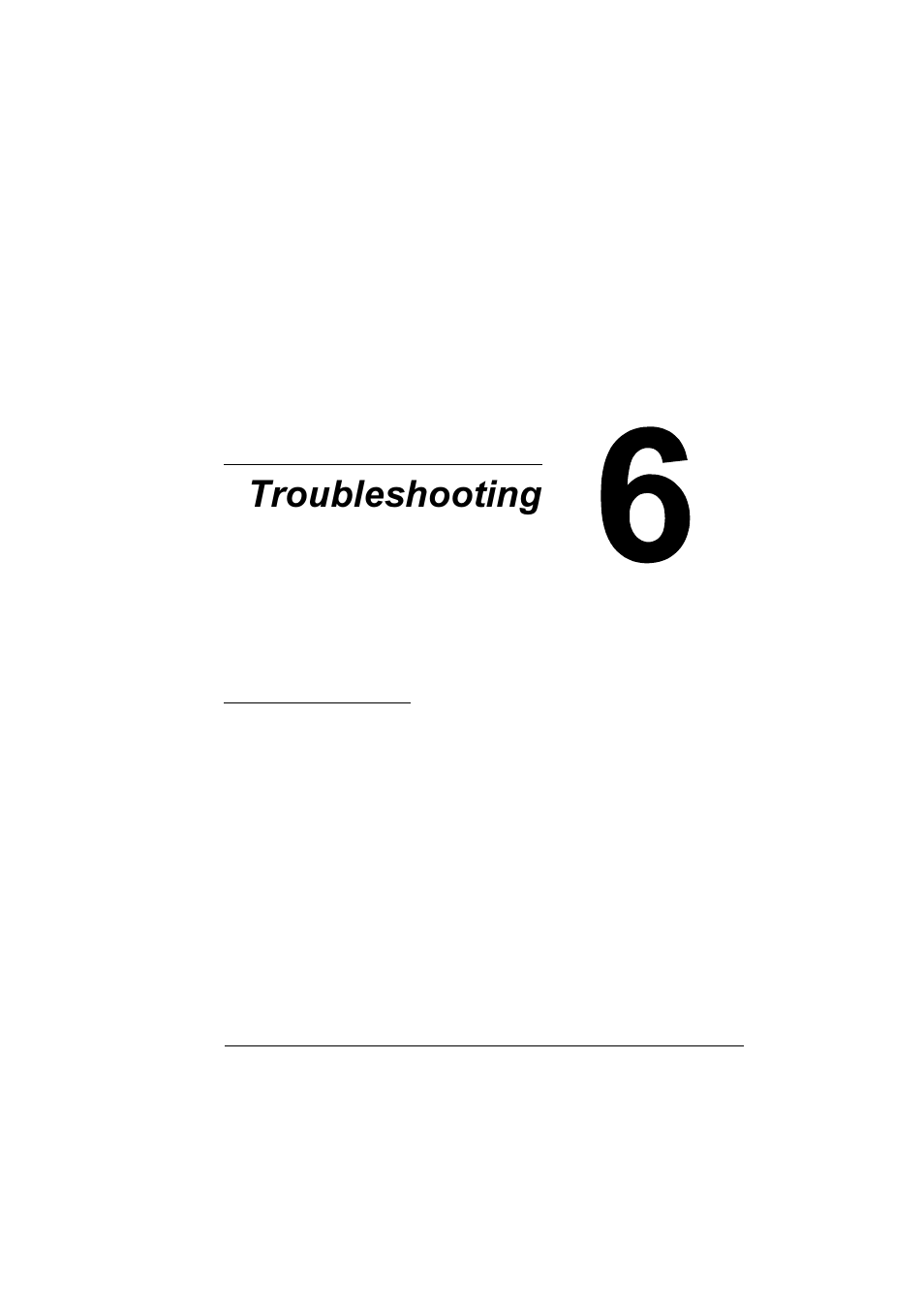 Troubleshooting, 6 troubleshooting | Konica Minolta Magicolor 3300DN User Manual | Page 87 / 198