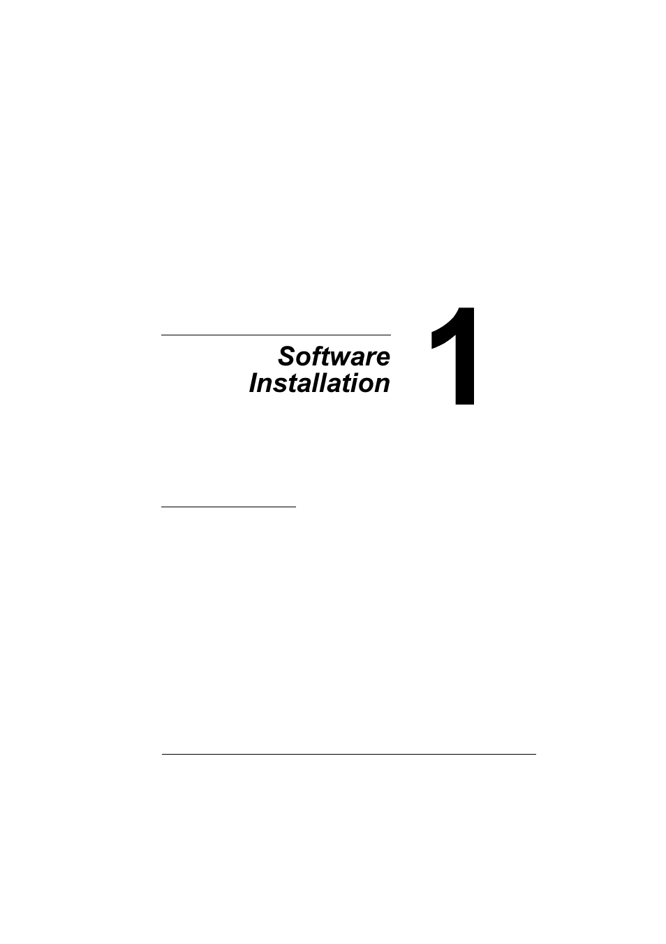 Software installation, 1 software installation | Konica Minolta Magicolor 3300DN User Manual | Page 9 / 198