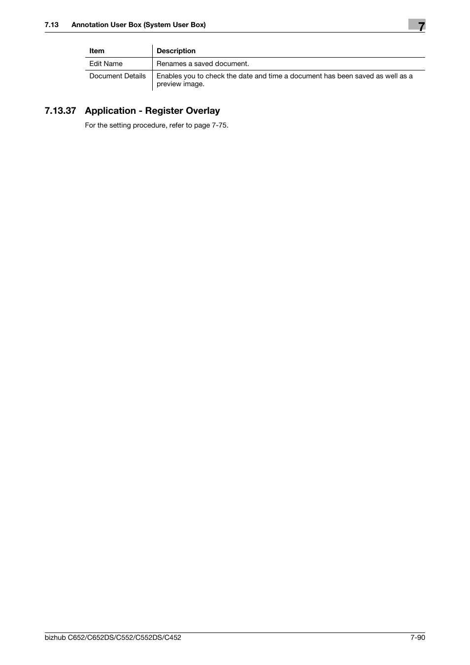 37 application - register overlay, Application - register overlay -90 | Konica Minolta BIZHUB C652DS User Manual | Page 195 / 300