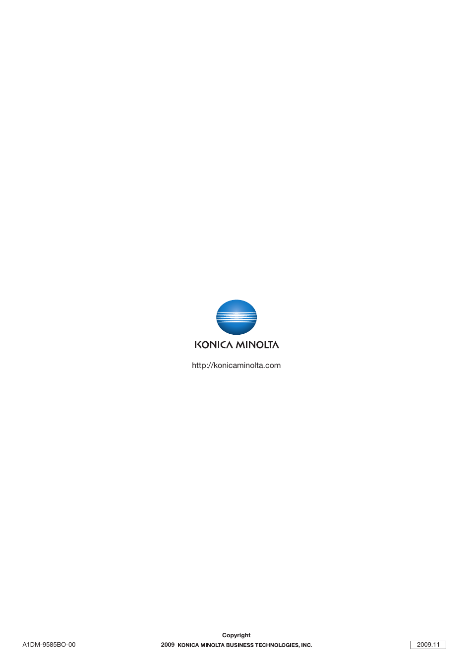 Konica Minolta BIZHUB C652DS User Manual | Page 300 / 300