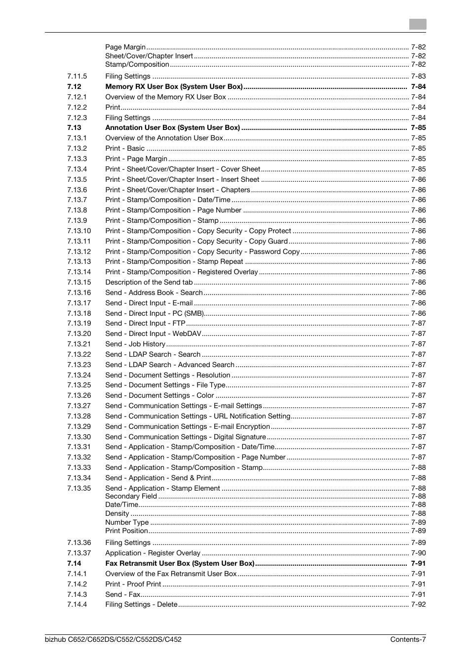 Konica Minolta BIZHUB C652DS User Manual | Page 8 / 300