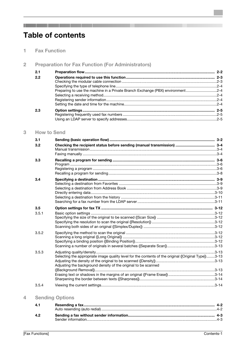 Konica Minolta bizhub 4750 User Manual | Page 2 / 69