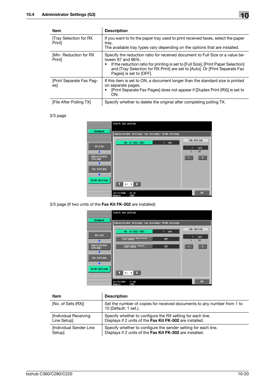 Konica Minolta BIZHUB C360 User Manual | Page 216 / 299