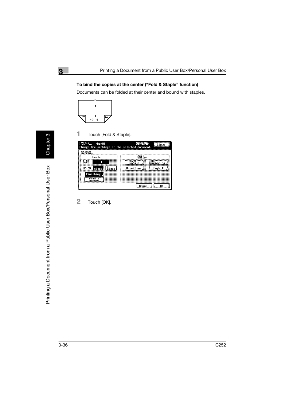 P. 3-36 | Konica Minolta BIZHUB C252 User Manual | Page 73 / 194