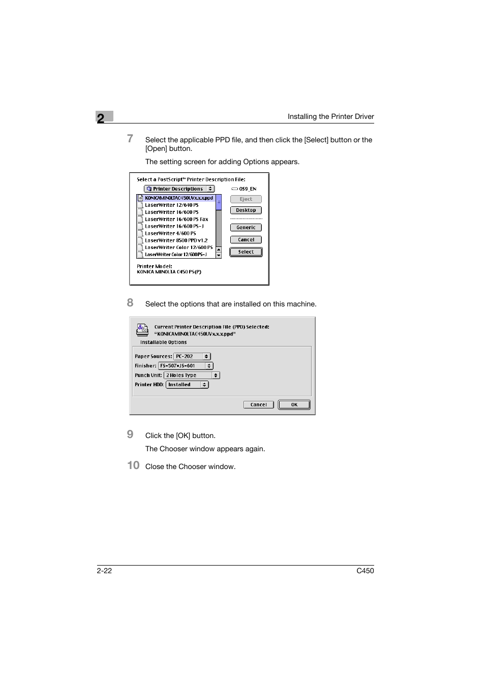 Konica Minolta BIZHUB C450 User Manual | Page 45 / 94