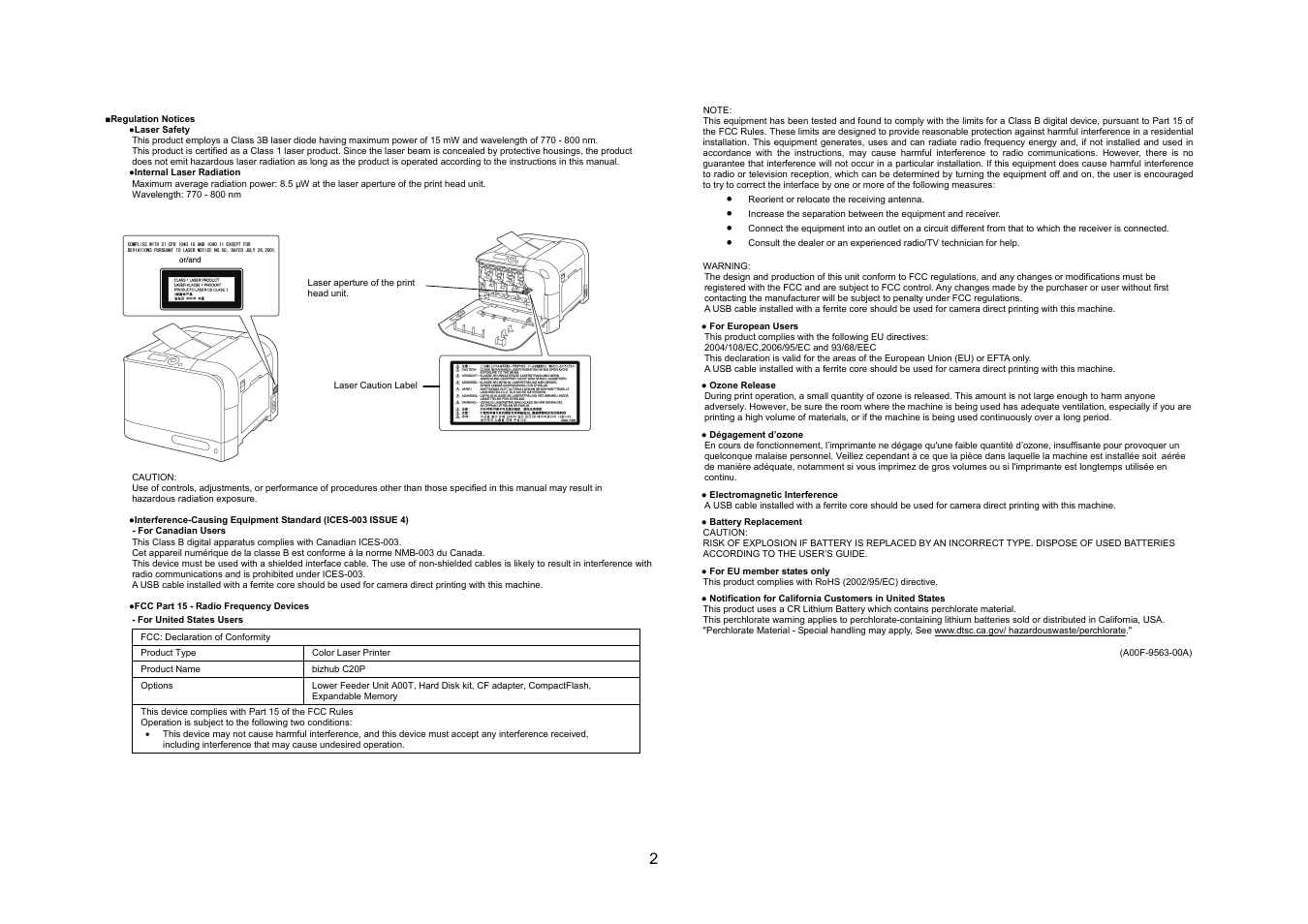 Konica Minolta bizhub C20PX User Manual | Page 3 / 40