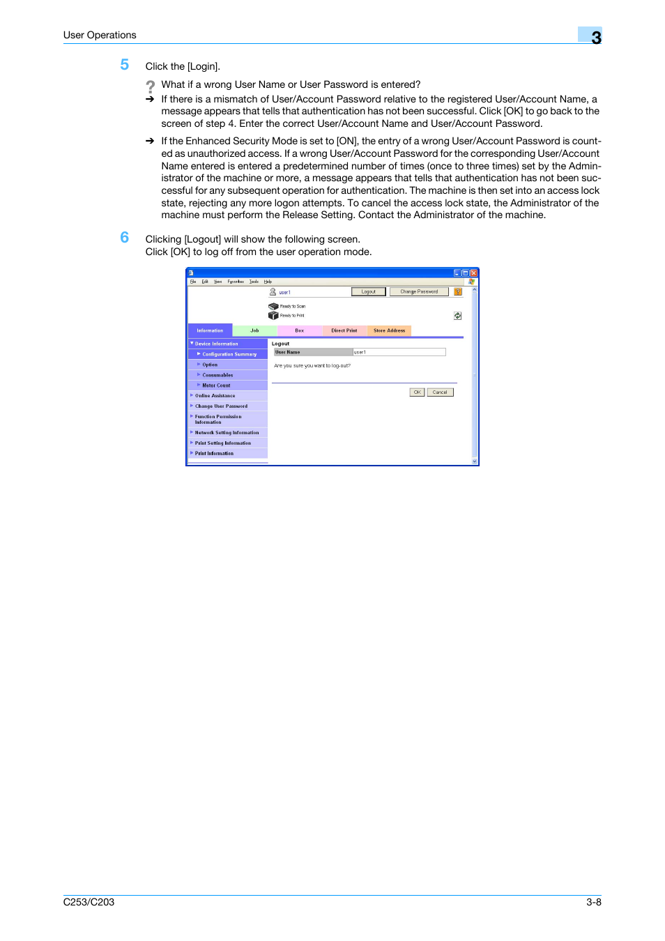 Konica Minolta BIZHUB C253 User Manual | Page 123 / 186