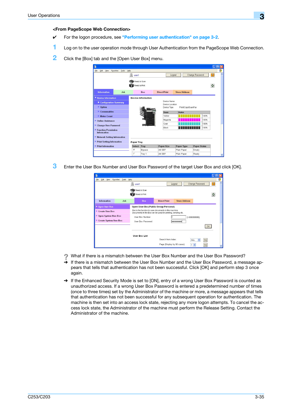 Konica Minolta BIZHUB C253 User Manual | Page 150 / 186